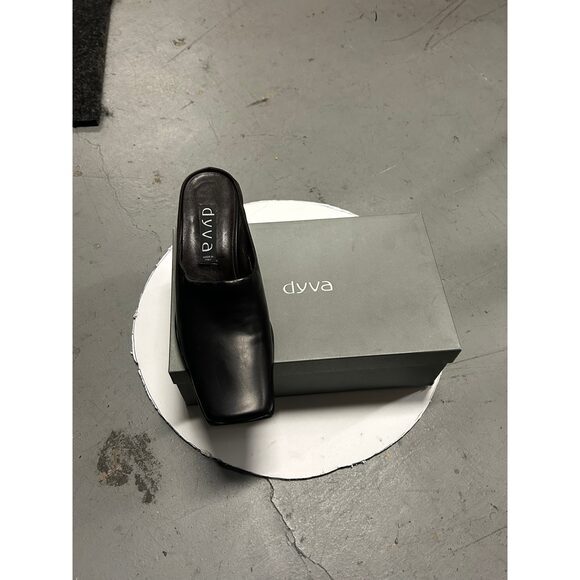 Dyva Square‎ Toe Leather Slide 188 - Picture 6 of 9